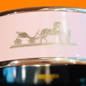 Hermes Horse Enamel Bangle
